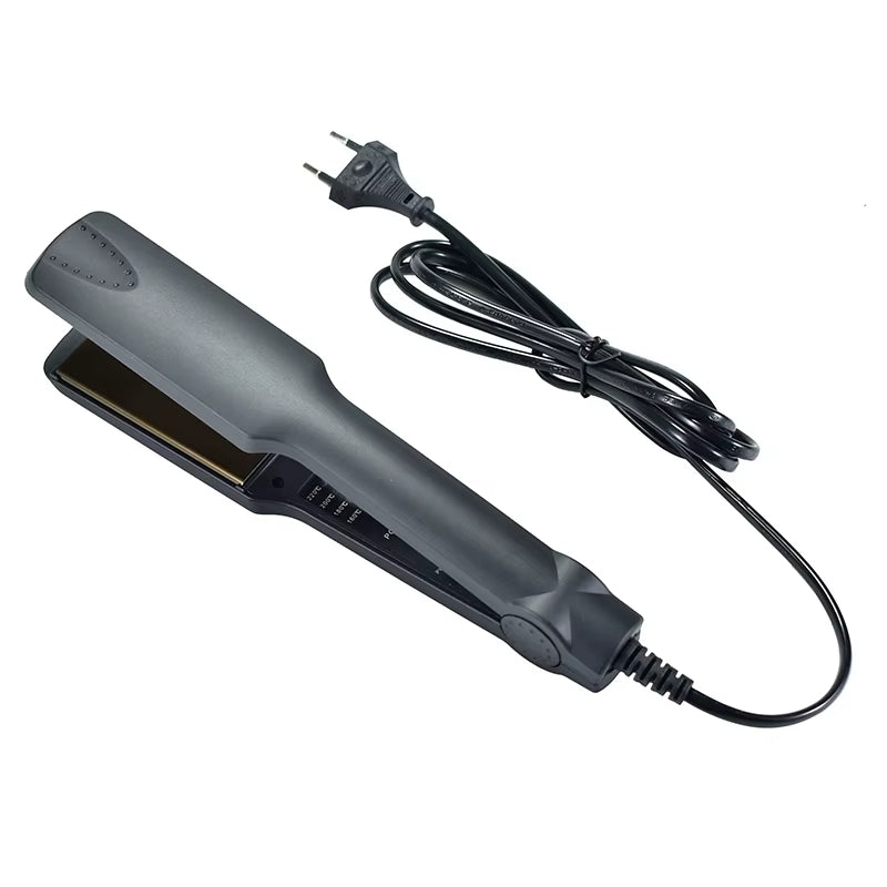 Professional Hair Straightener Flat Iron 220°C | Fast Heating, Digital Temperature Control, Dual Voltage